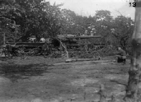 Railway Gun Photographs 45th Siege Battery RGA